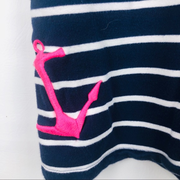 Vineyard Vines Striped Sailor Cotton Knit Dress - Picture 2 of 7